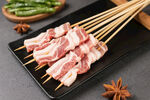美味五花肉串
