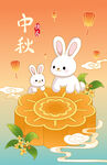 玉兔赏月