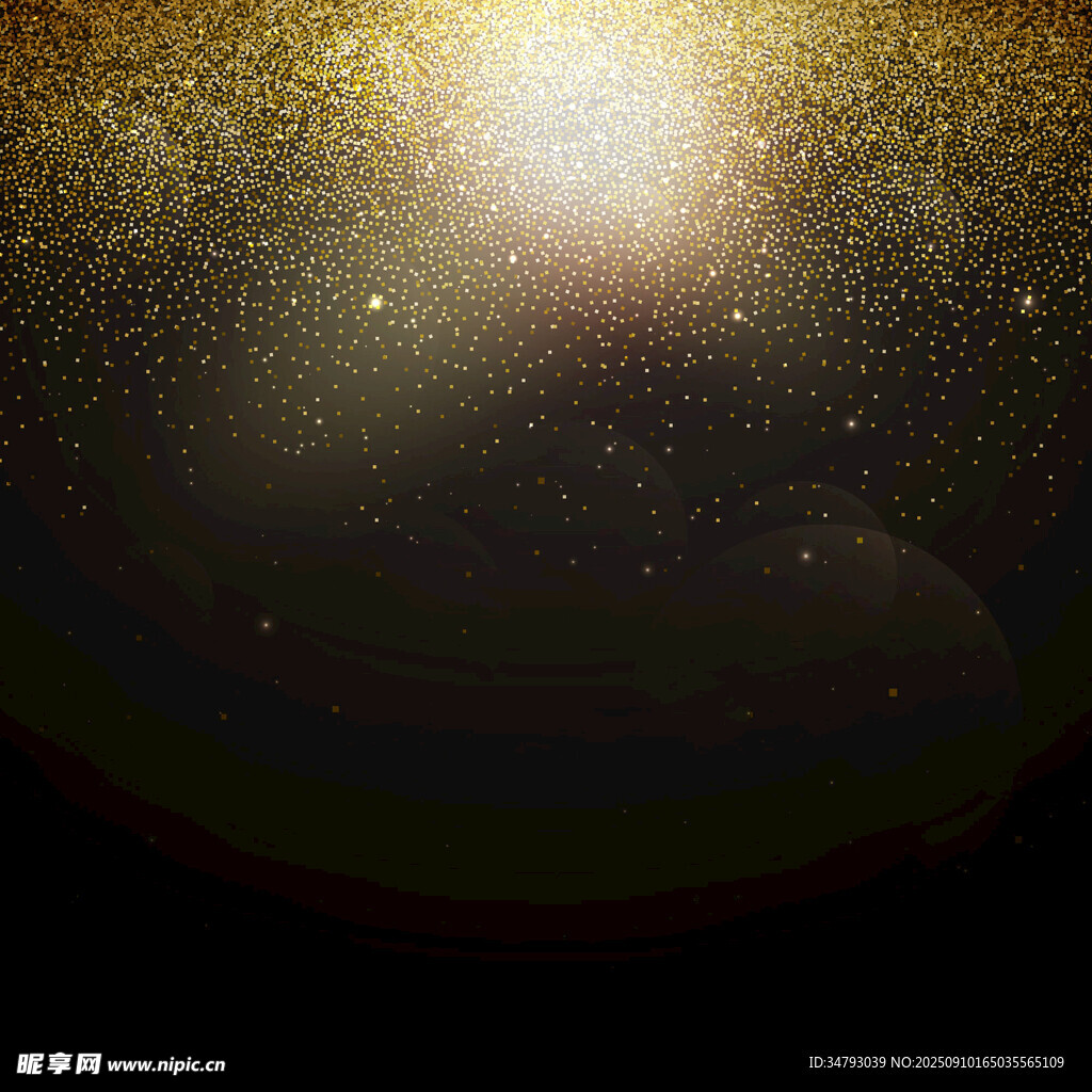 璀璨星空下的神秘宇宙景象