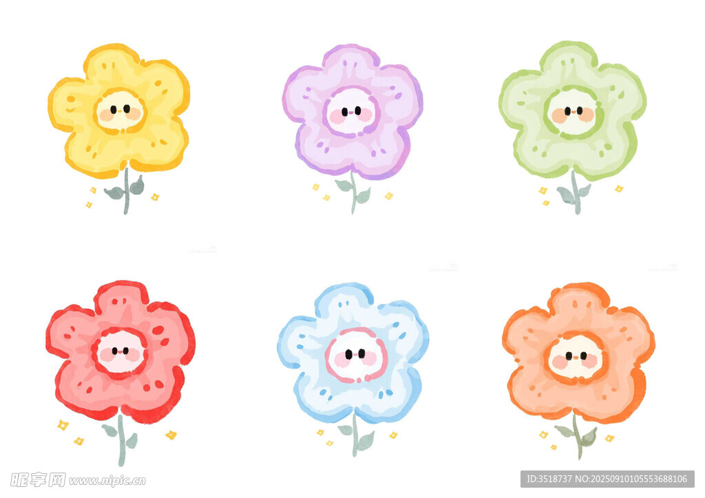 小红花素材图片