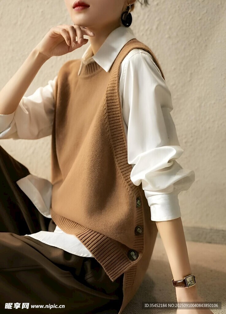 休闲的女孩