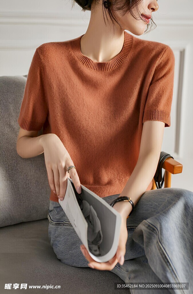 休闲的女孩