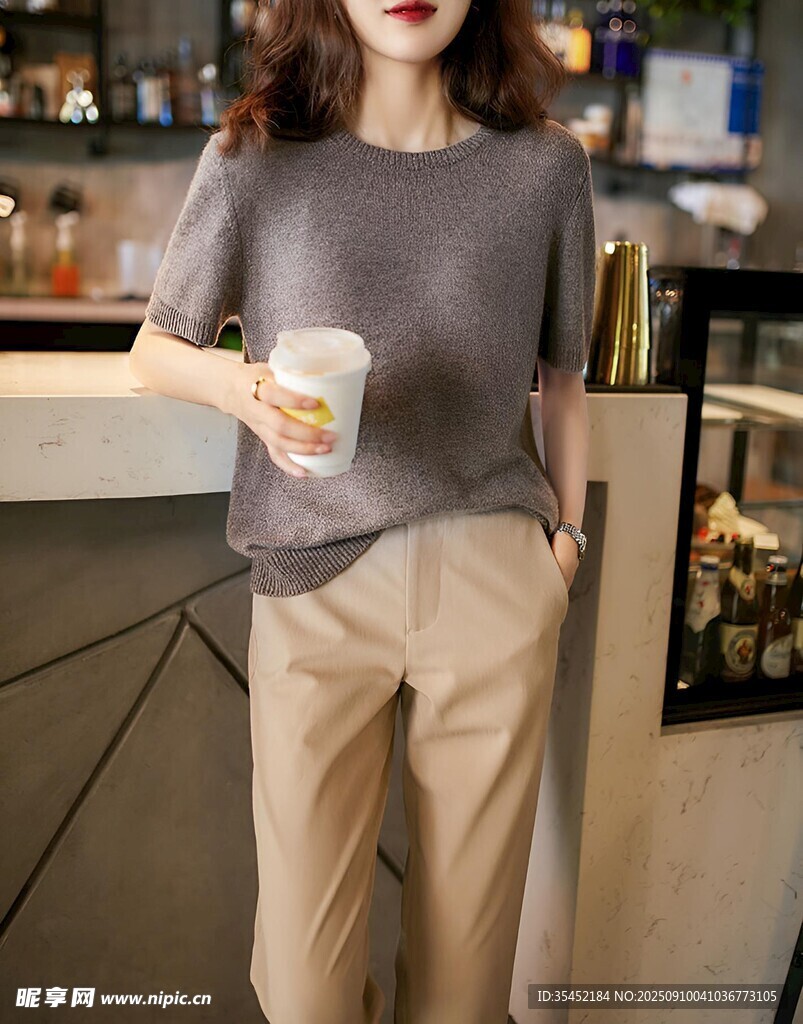 休闲的女孩