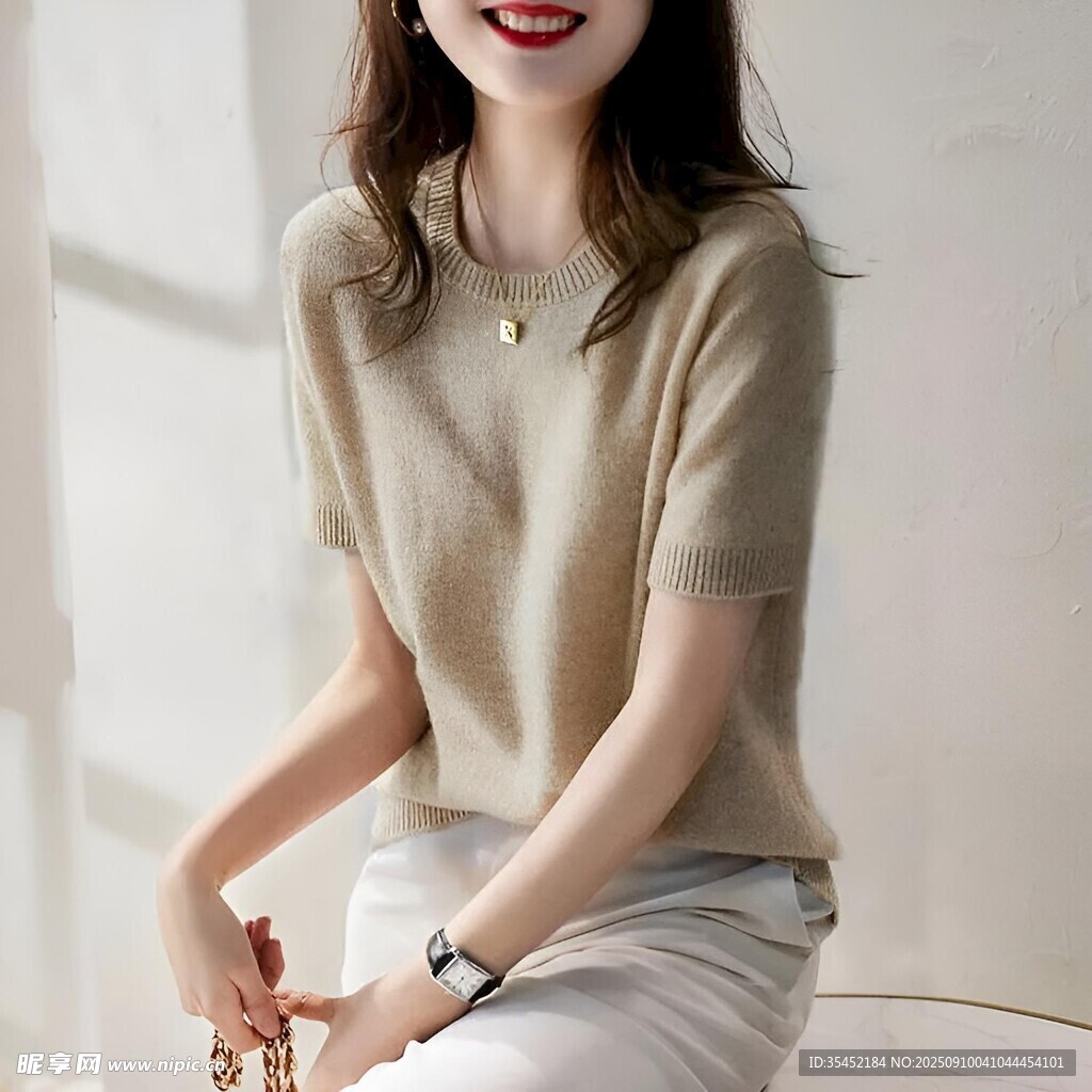 休闲的女孩
