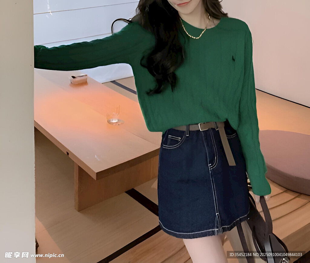 休闲的女孩