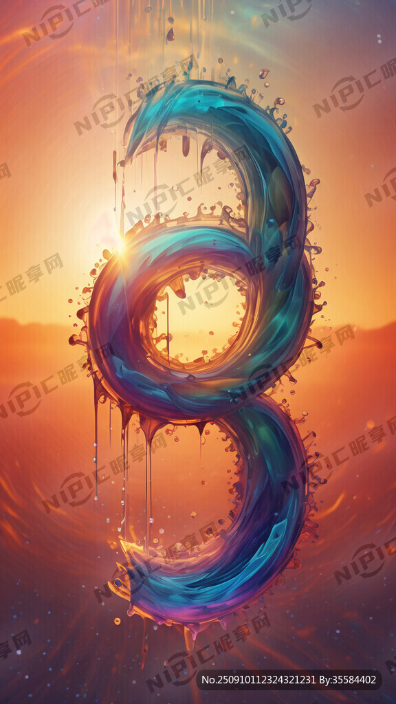 图片主体是一个带有螺旋扭曲形态