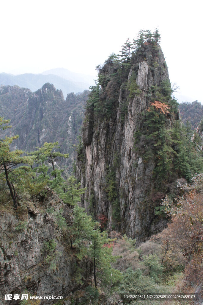 黄山奇峰景观