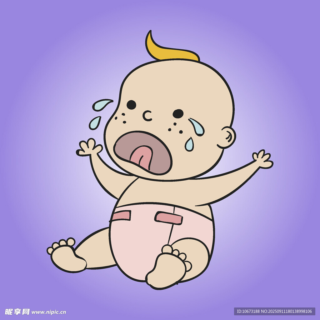 哭泣的小宝贝