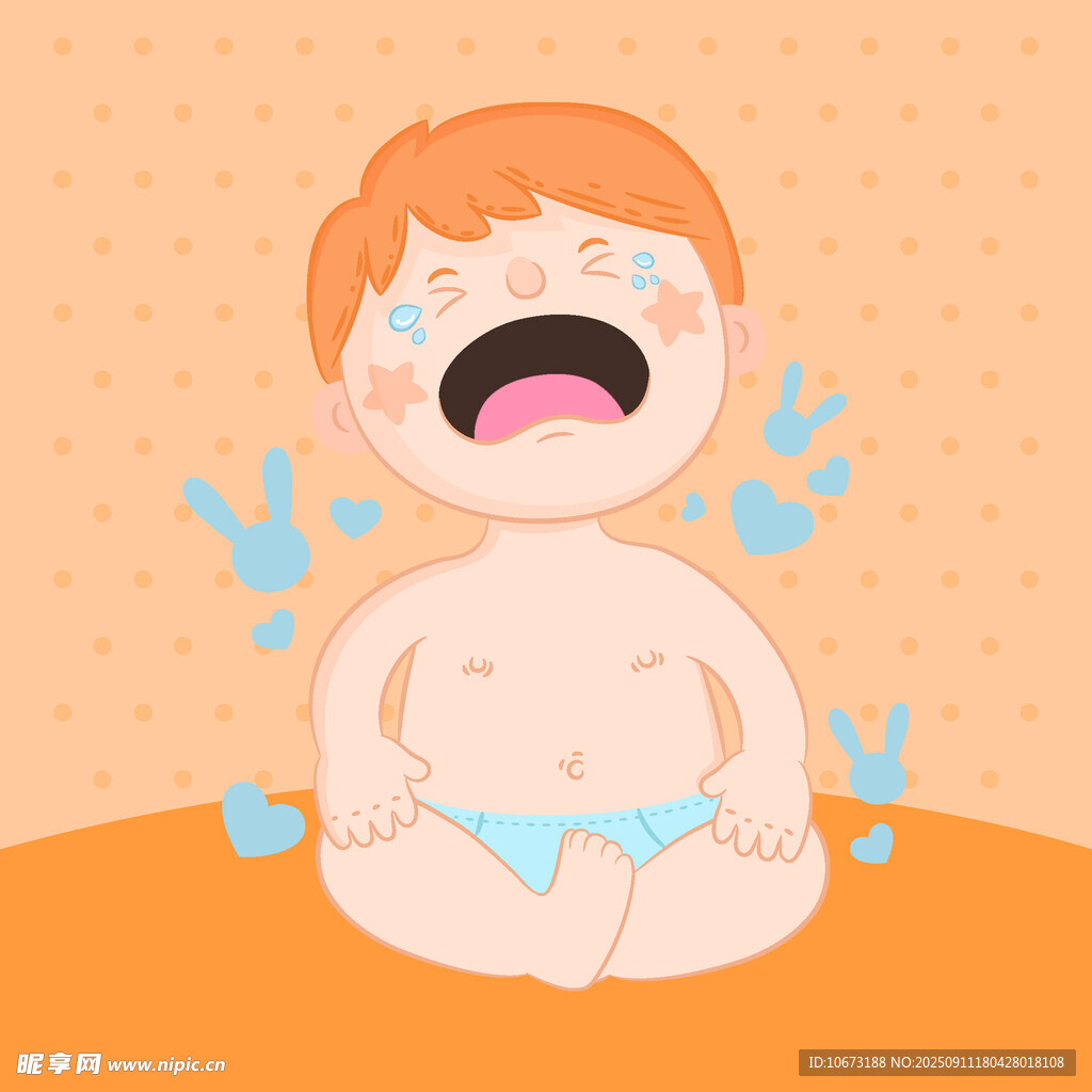 哭泣的小宝宝