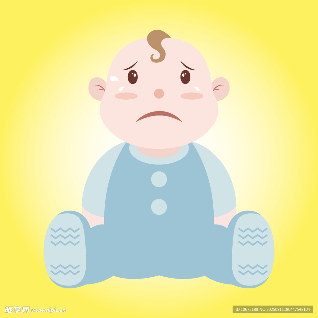 愁容小宝贝