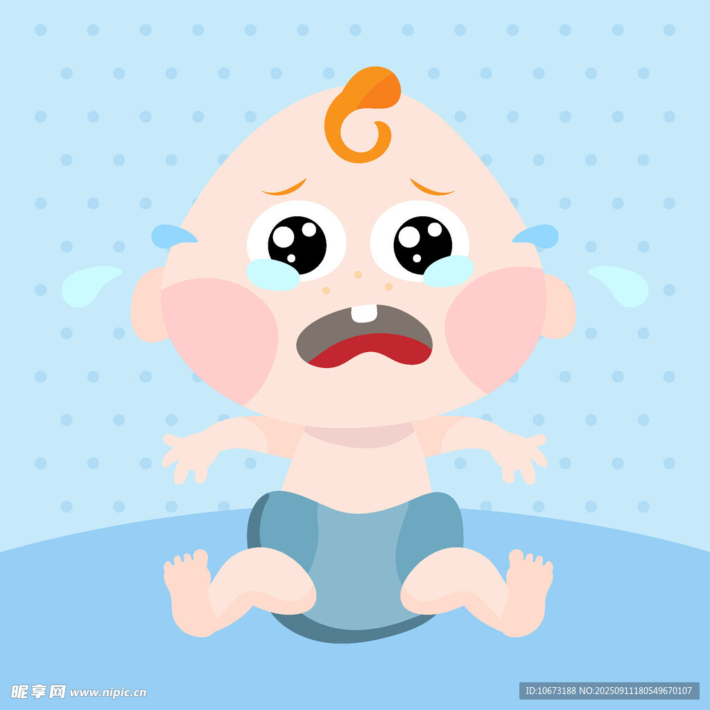 哭泣的小宝贝