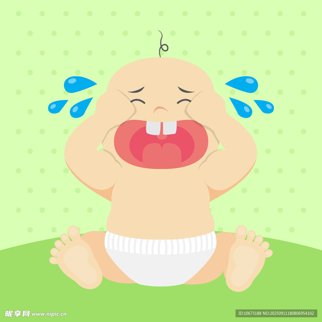 哭泣的小宝贝