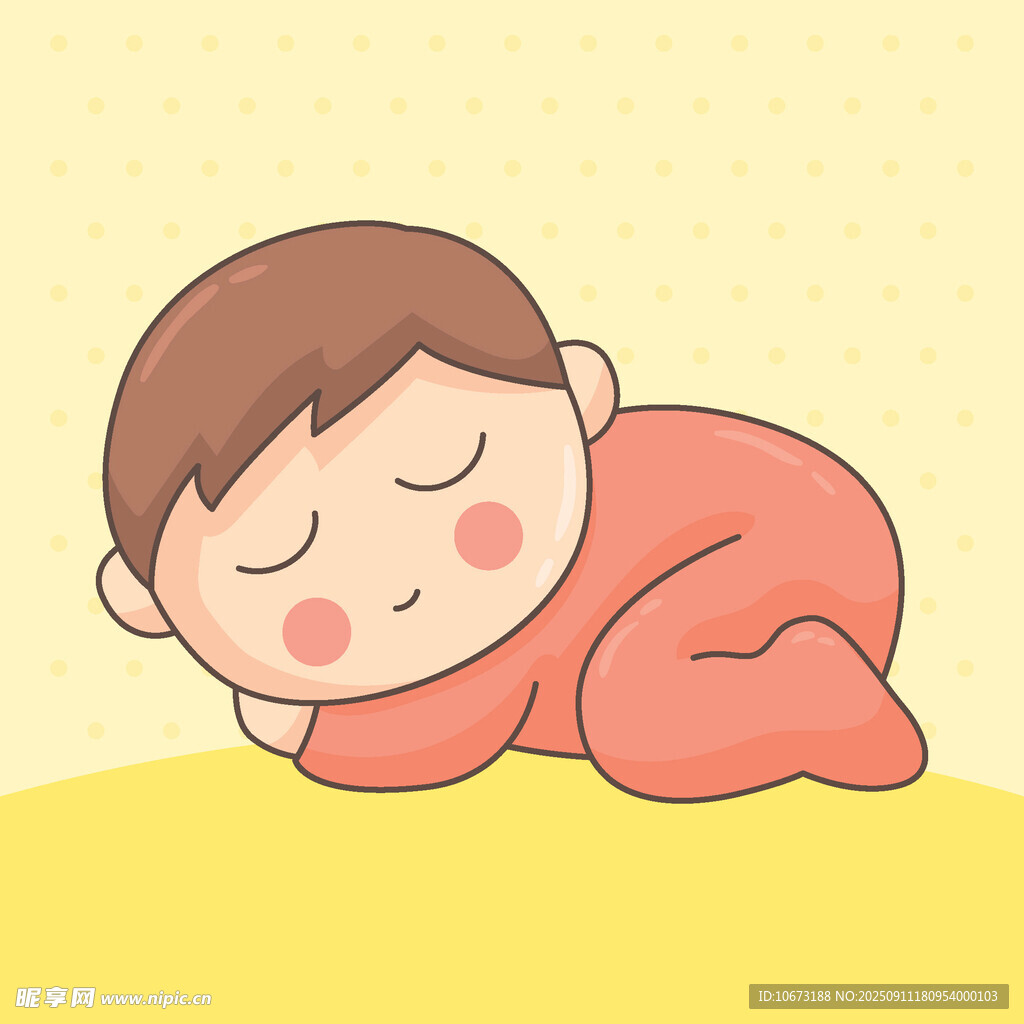 熟睡的可爱宝宝