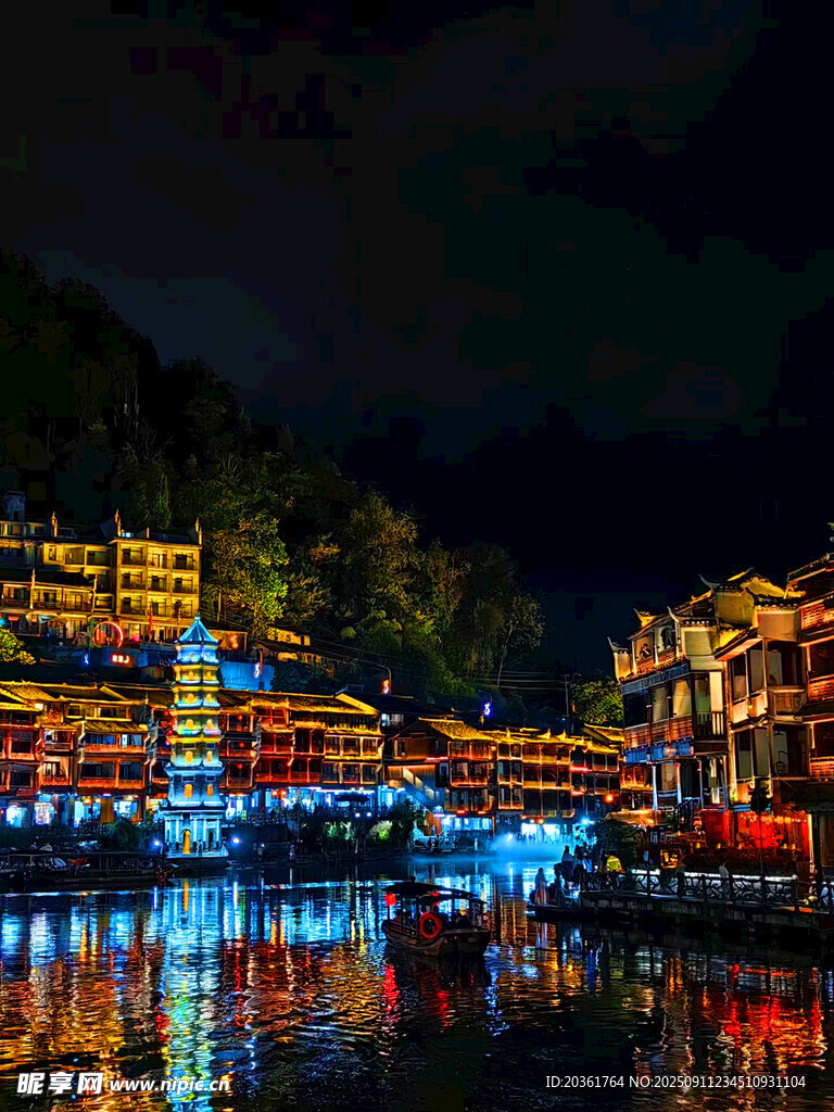 古镇夜景