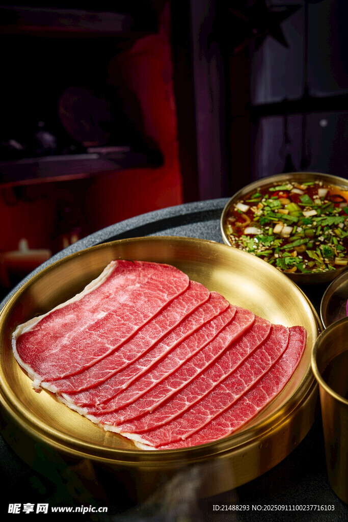 鲜嫩牛肉片