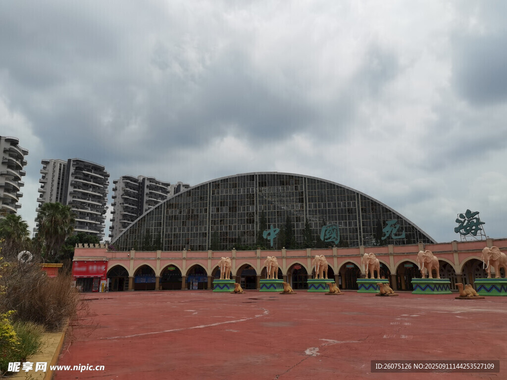 城市中的独特圆形建筑