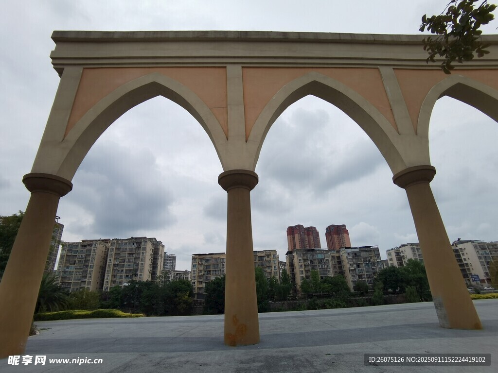 拱形建筑景观