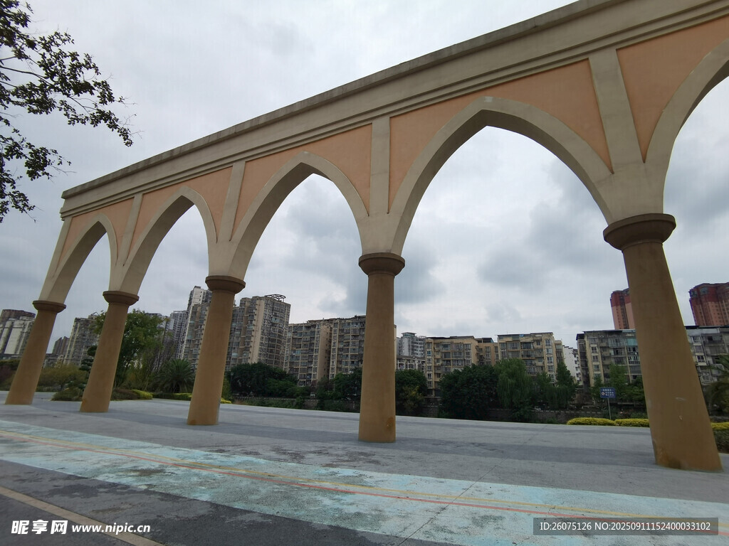 拱形建筑景观