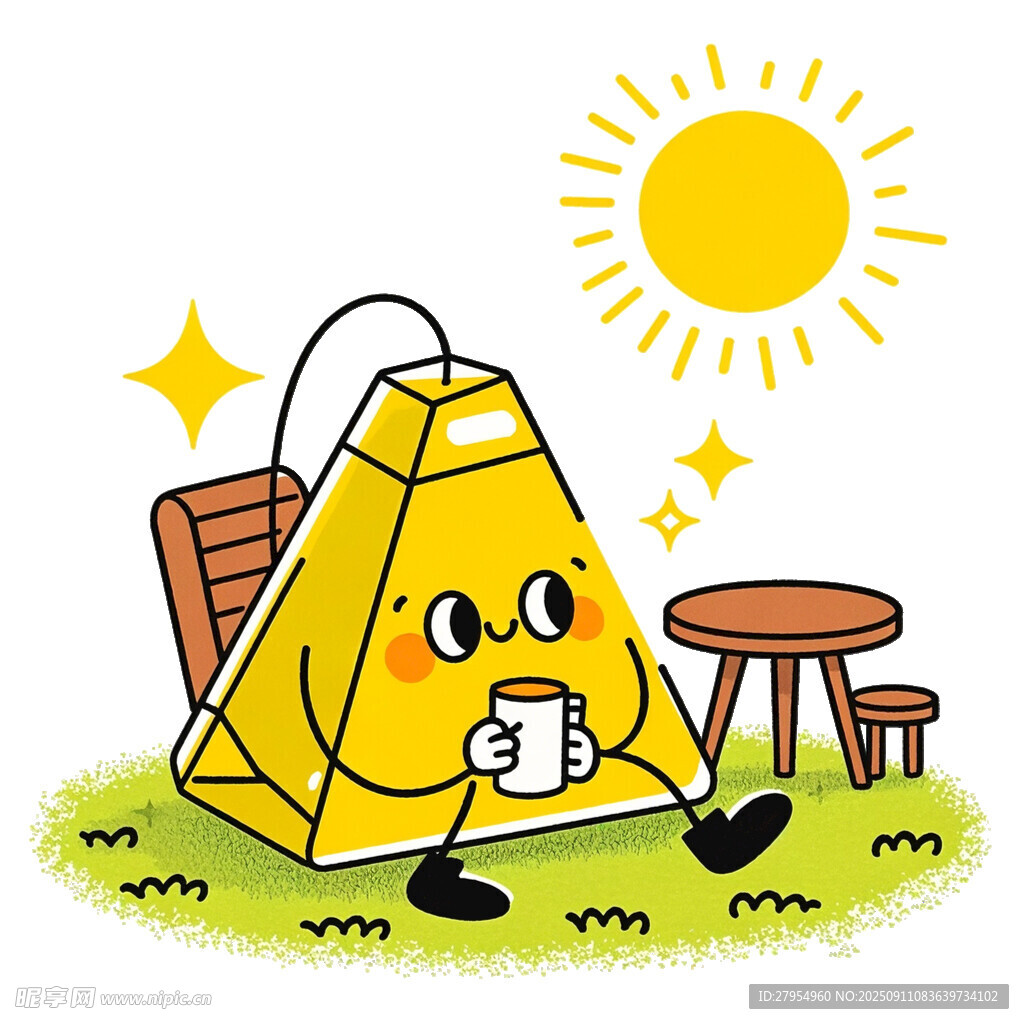 卡通茶包