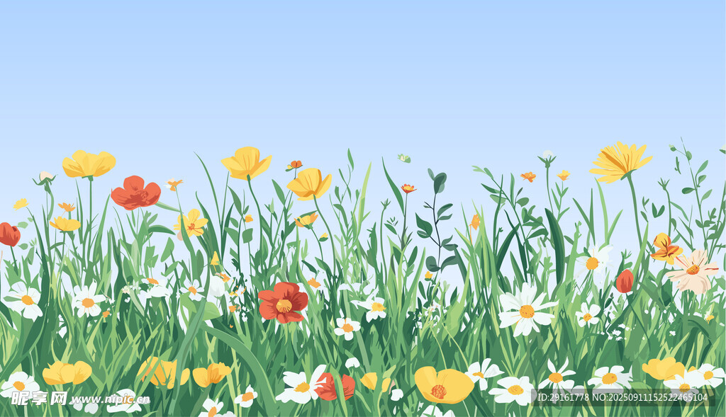 花草插图