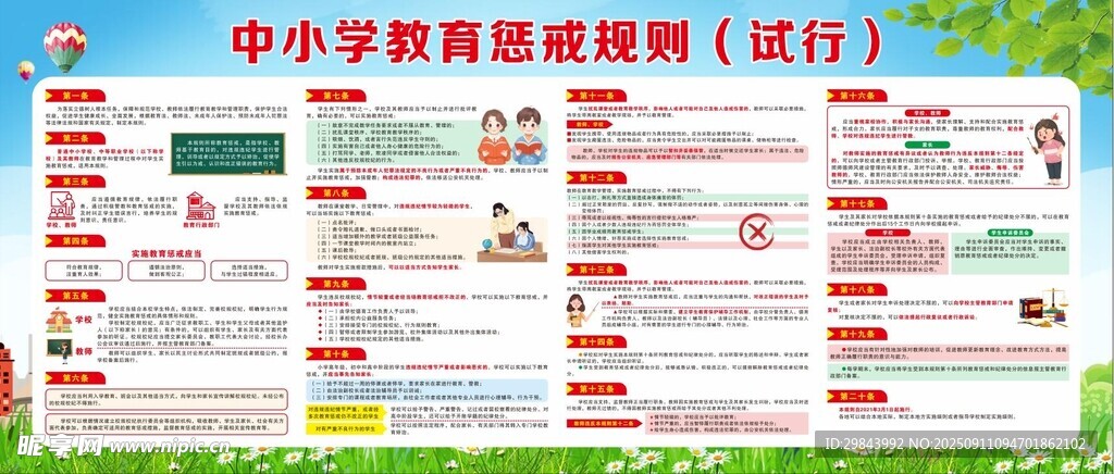 中小学教育惩戒规则
