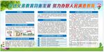 义务教育均衡发展展板