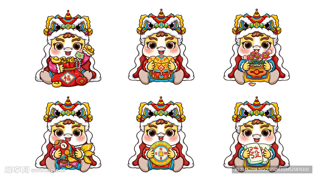 新年可爱招财猫摆件