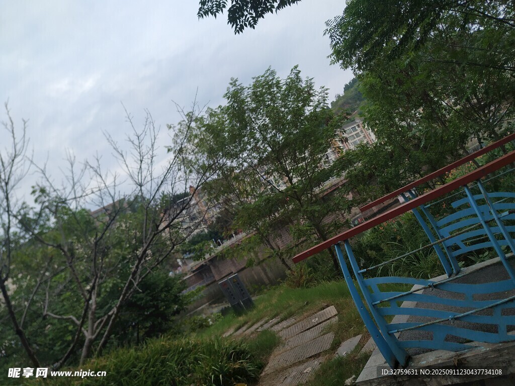 户外园林景观一角