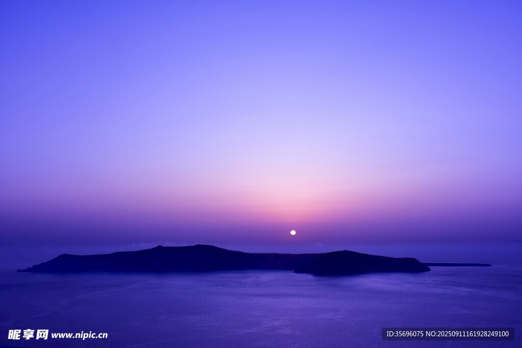 海上日落美景