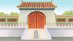古代皇宫内 宅院传统建筑景观