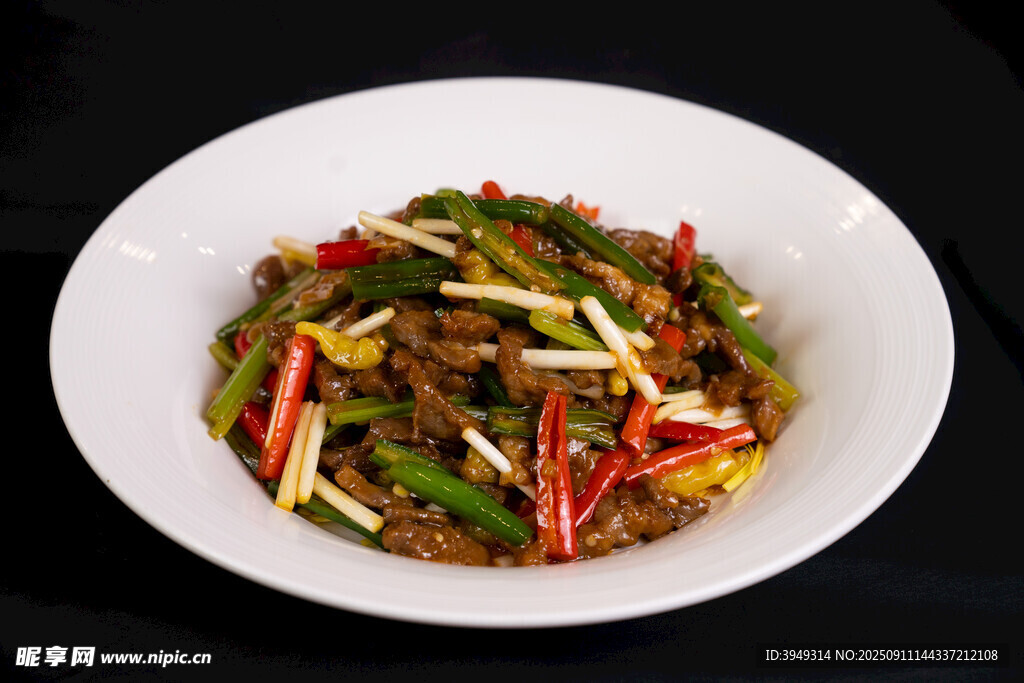 美味炒黄牛肉