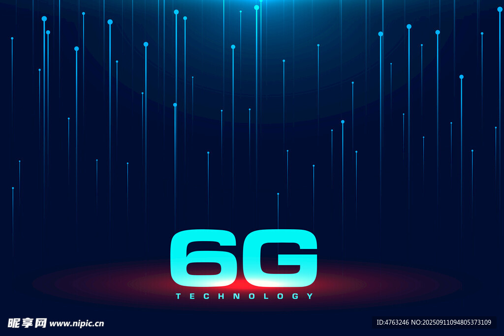 6G科技背景图