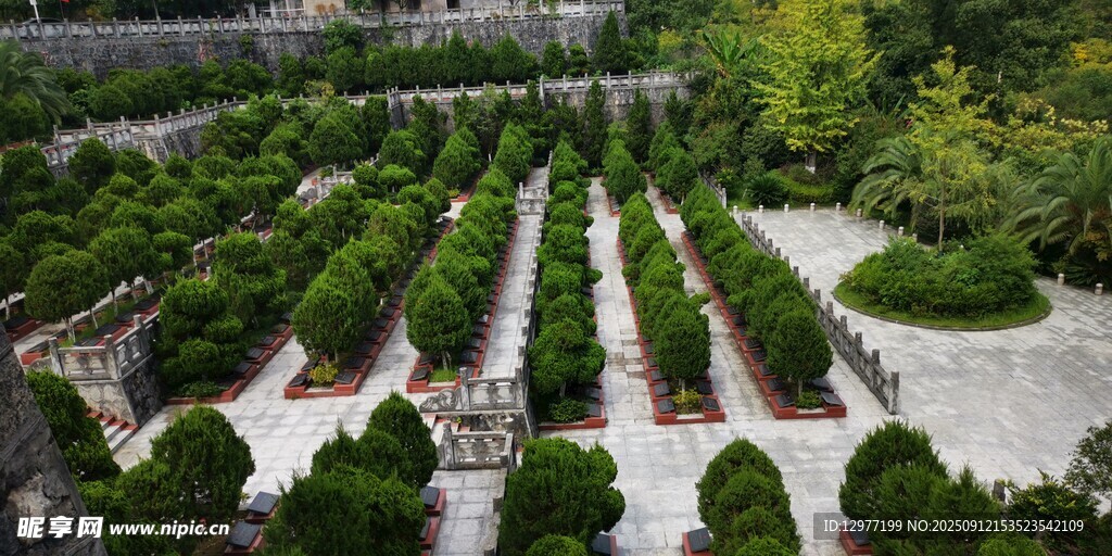 精致园林景观俯瞰图