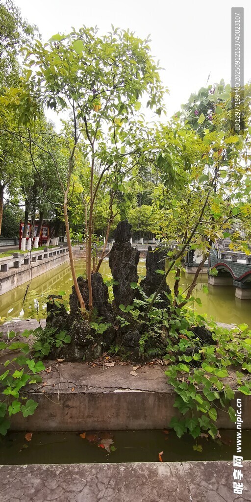 中式园林景观小景