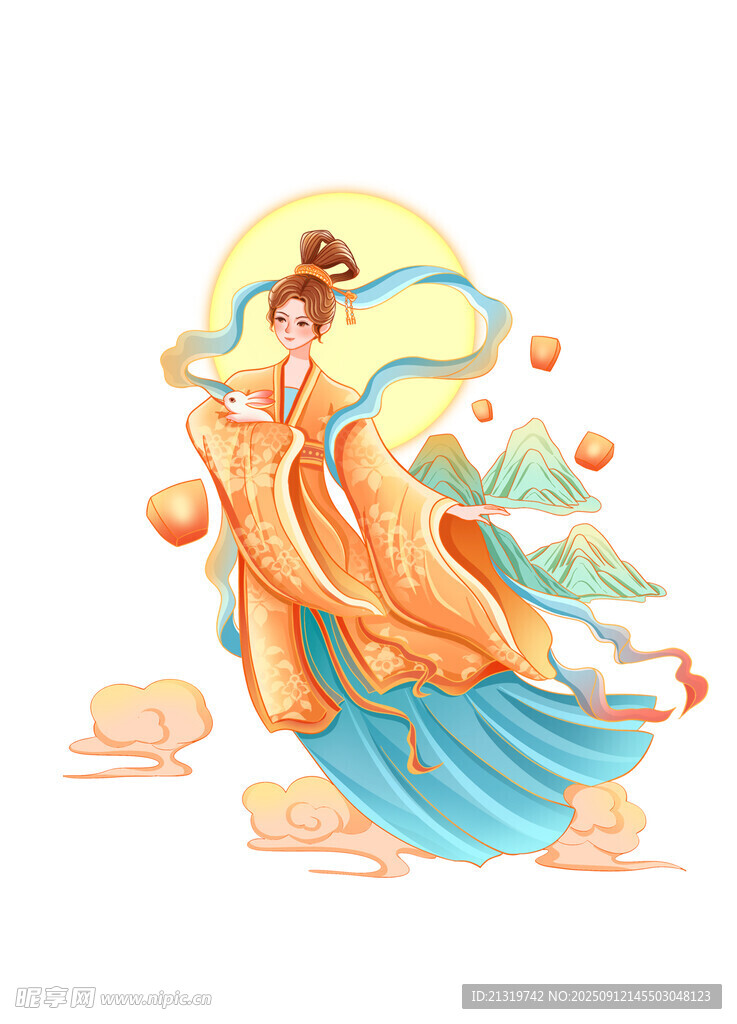 嫦娥插画
