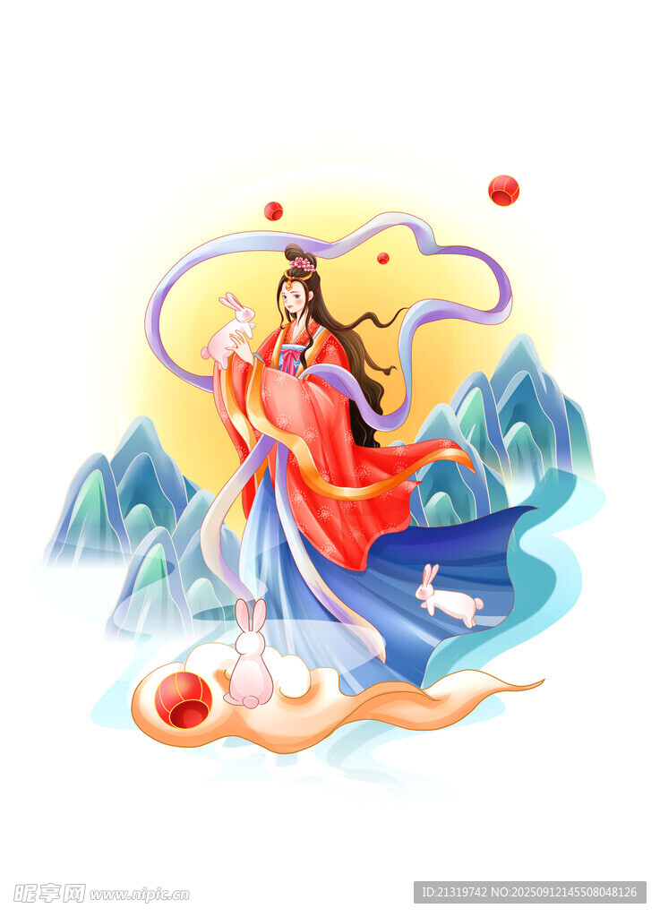嫦娥插画