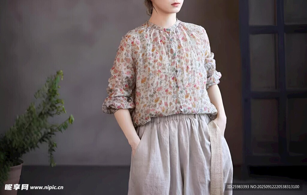 休闲的女孩