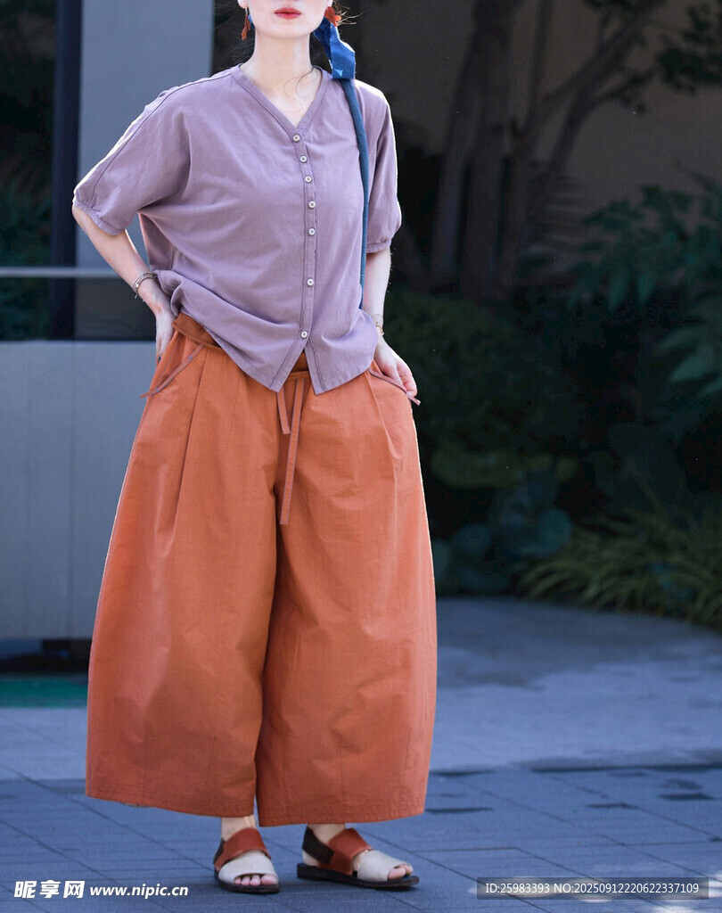 休闲的女孩