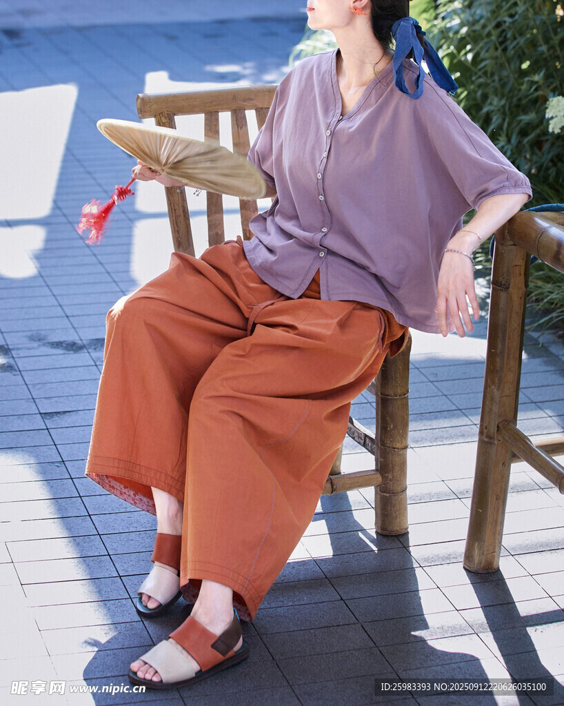 休闲的女孩