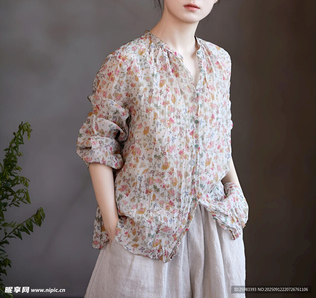 休闲的女孩