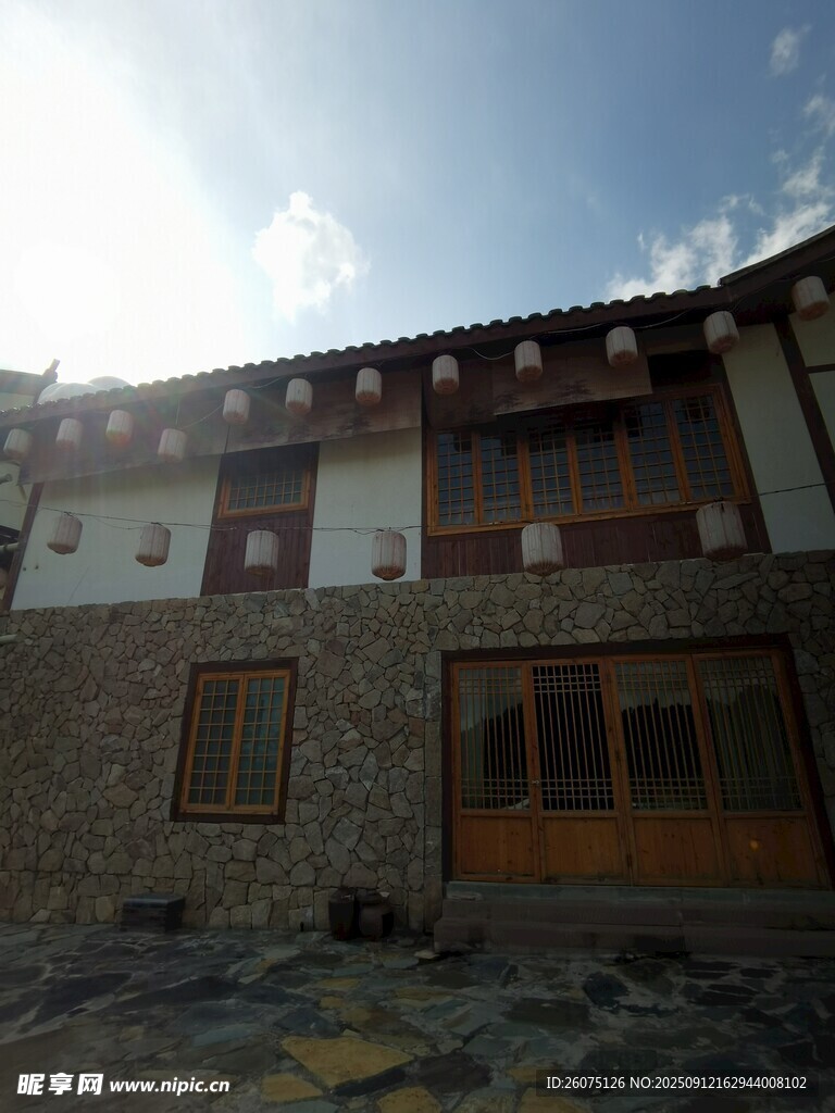 传统风格建筑外观