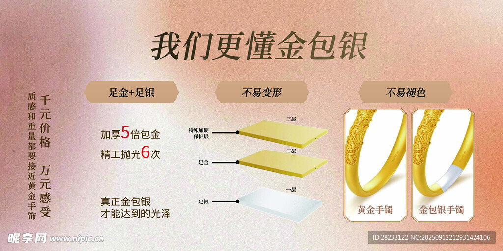 金包银