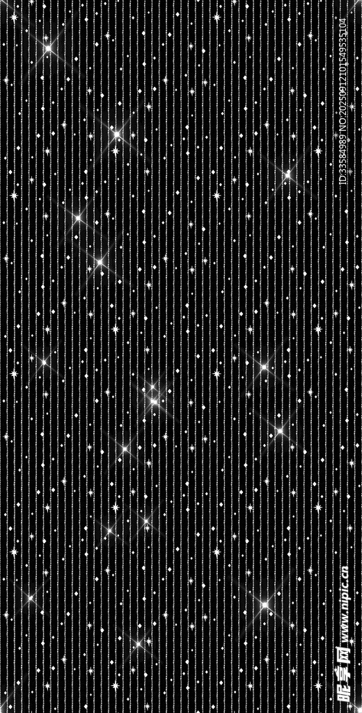 璀璨星空夜景图