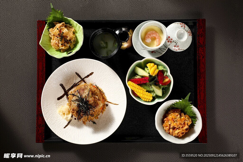 鹅肝炒饭套餐