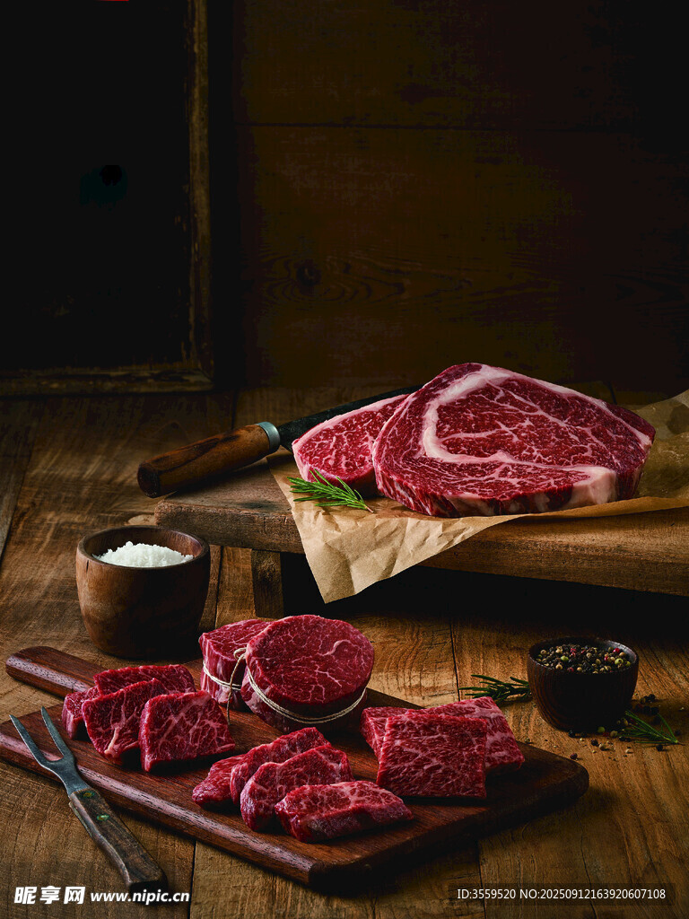 雪花牛肉