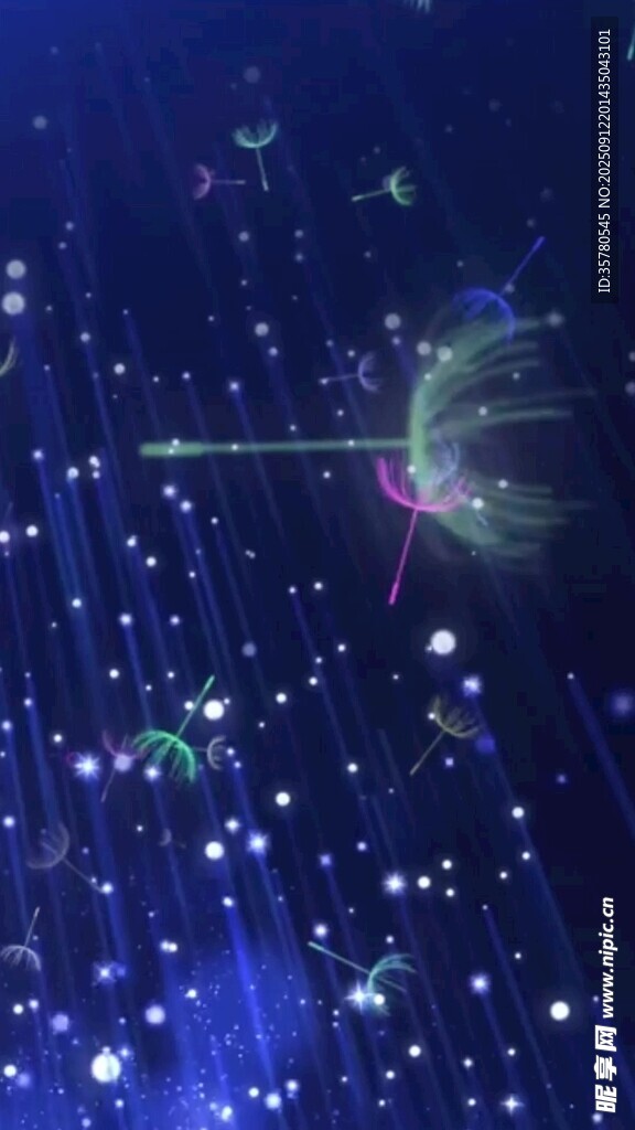 梦幻星空宇宙璀璨景象