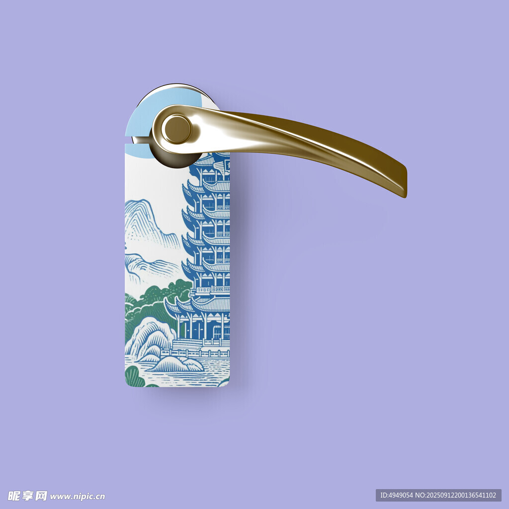 门把挂牌样机