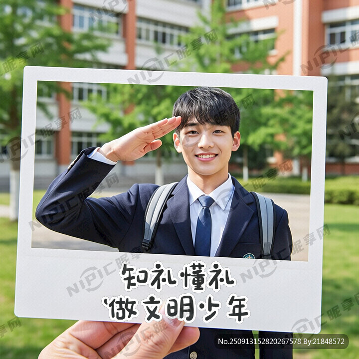 知礼懂礼  做文明少年