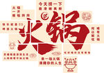 火锅店文化墙 店面装饰
