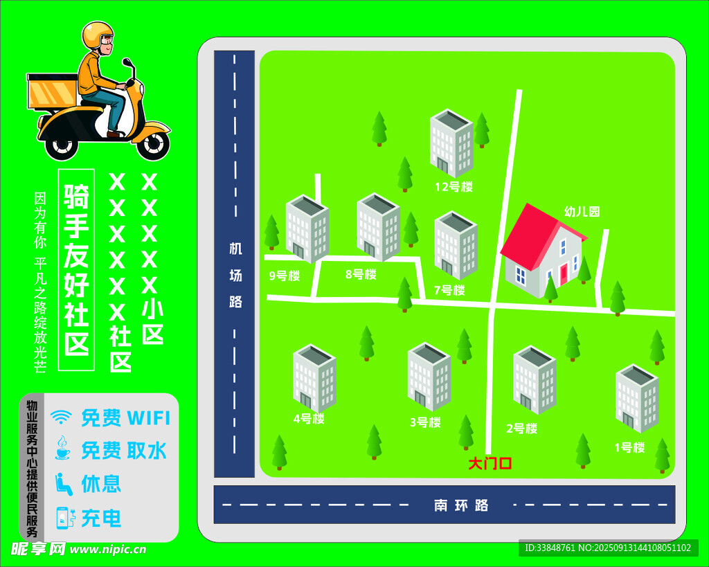 配送示意图